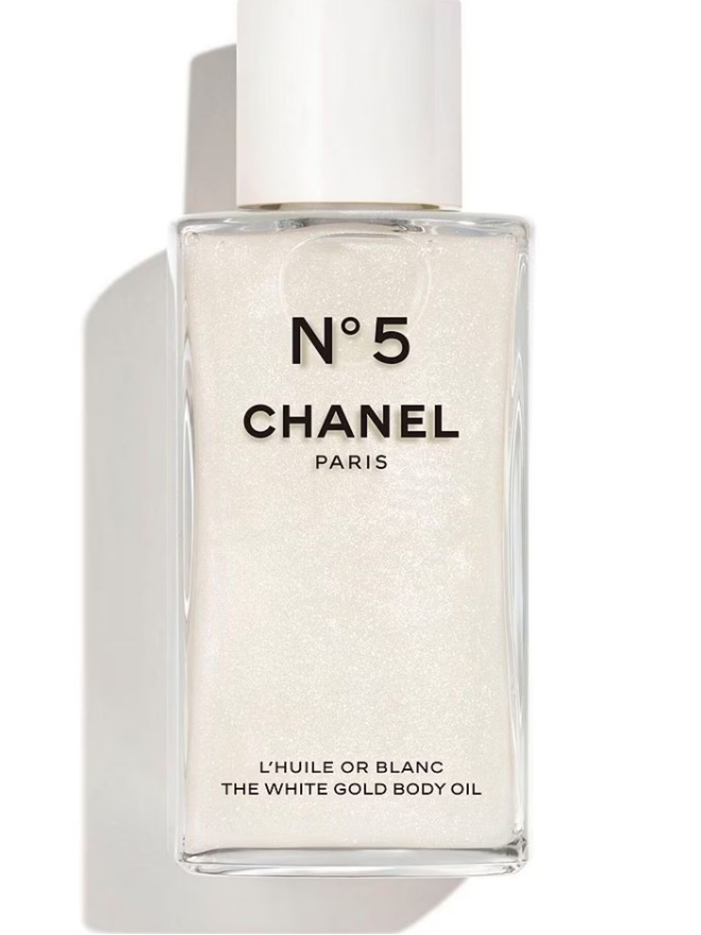 CHANEL N°5 White Gold Shimmer Body Oil